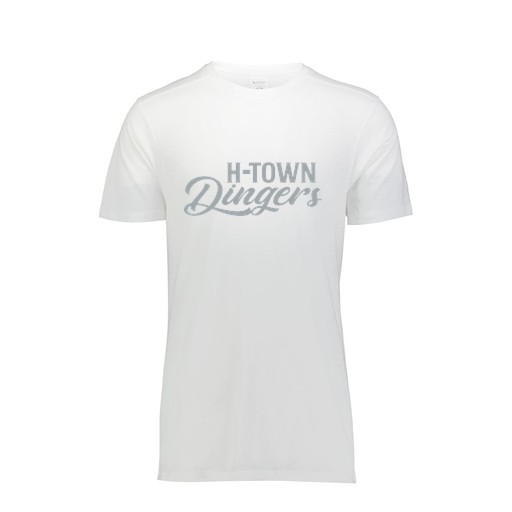 [FTSCUBWH-AS-LOGO2] Decker Men's Tri-Blend T-Shirt - Short Sleeve (Adult S, White, Logo 2)