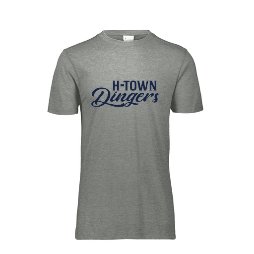 [FTSCUBGY-YS-LOGO1] Decker Youth Tri-Blend T-Shirt - Short Sleeve (Youth S, Gray, Logo 1)