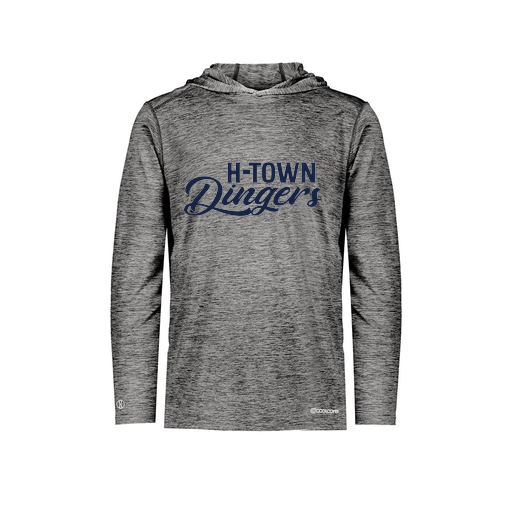 [FOLHCGBK-AS-LOGO1] Decker Men's Charge Hoodie (Adult S, Black, Logo 1)