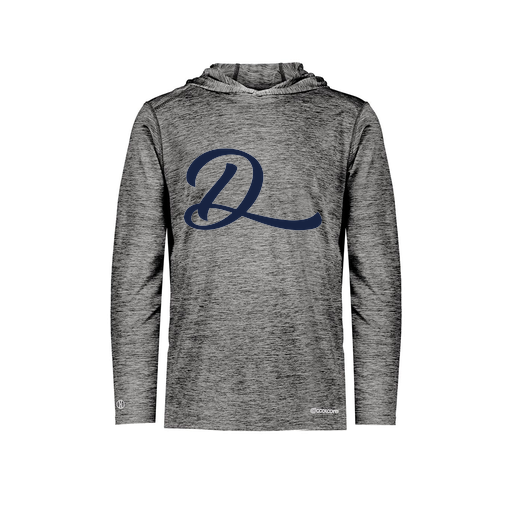 [FOLHCGBK-AS-LOGO3] Decker Men's Charge Hoodie (Adult S, Black, Logo 3)