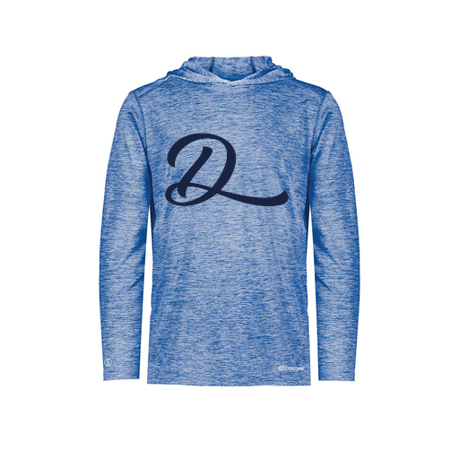 [FOLHCGRY-AS-LOGO3] Decker Men's Charge Hoodie (Adult S, Royal, Logo 3)